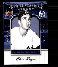 2008 Upper Deck Yankee Stadium Legacy Final Season Box Set - Clete Boyer #40