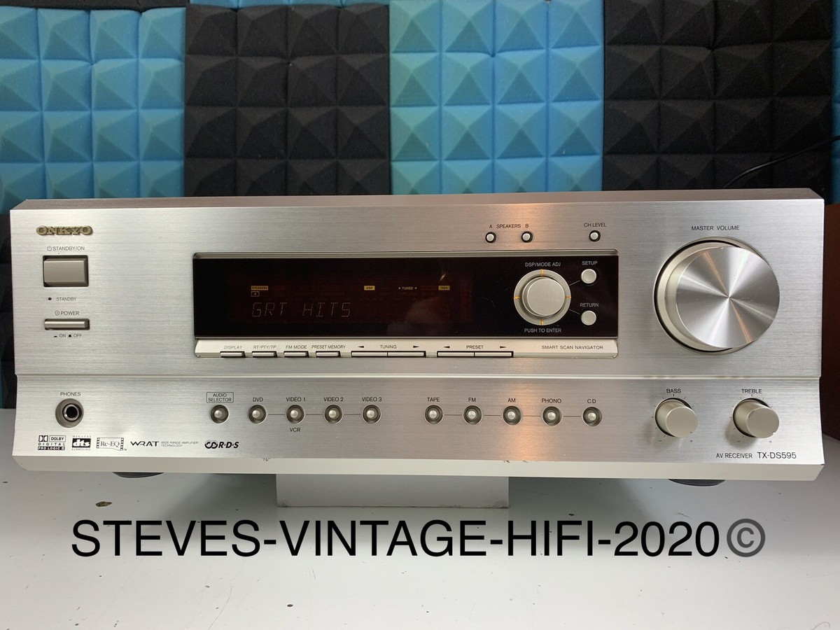 Onkyo TX-DS595 A/V Receiver Dolby Digital, DTS, Pro Logic II Onkyo TX-DS595 A/V Receiver Dolby Digital, DTS, Pro Logic II