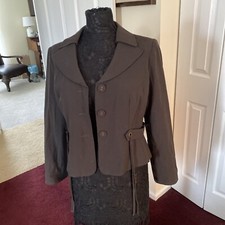 Signature by Larry Levine Brown Blazer
