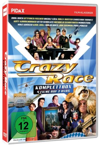 Crazy Race | Komplettbox | komplette 4-teilige Spielfilm-Reihe [FSK12] 2 DVD - Photo 1/1