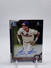2022 Bowman Chrome Gavin Tonkel 1st Prospect Auto Autograph #CPA-GTL Phillies