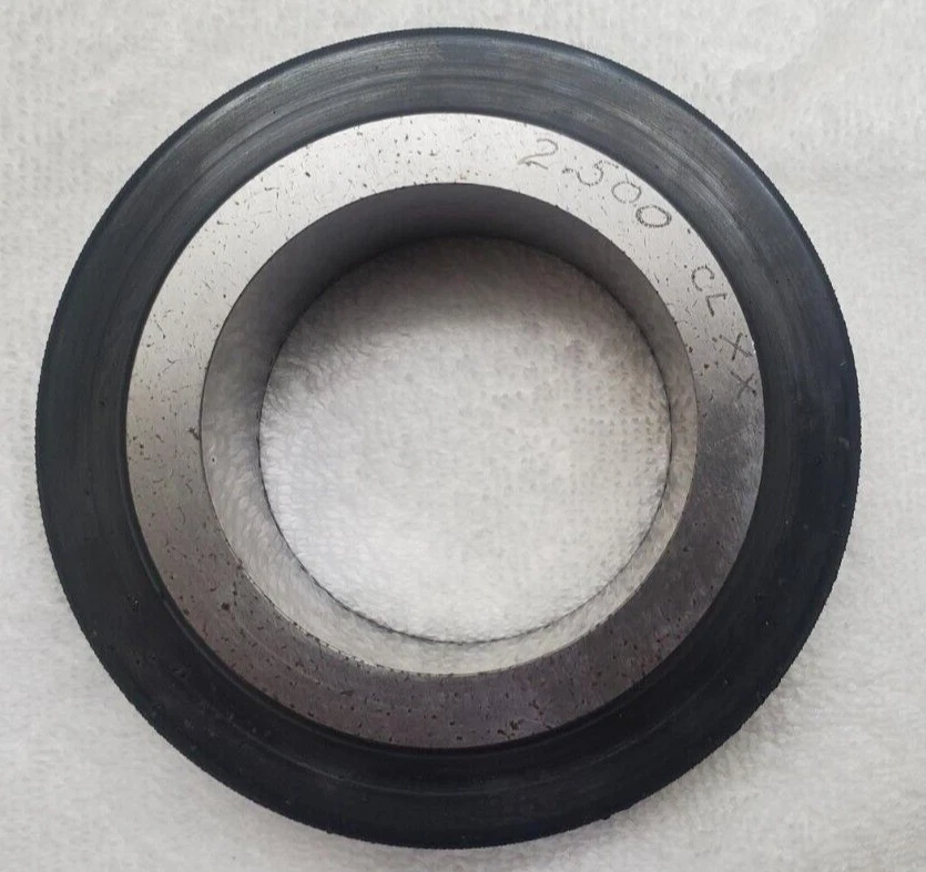 2.5000 CLASS XX MASTER PLAIN BORE RING GAGE used on Sunnen Rod Hone, good used.