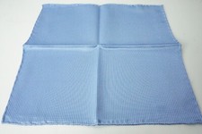 Isaia Lavender Purple Pink Polkadot Striped 100 Silk Pocket Square Italy New