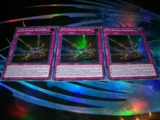 3x XYZ Hyper Cannon 1st Edition Super Rare KICO-EN010 Yu-Gi-Oh!