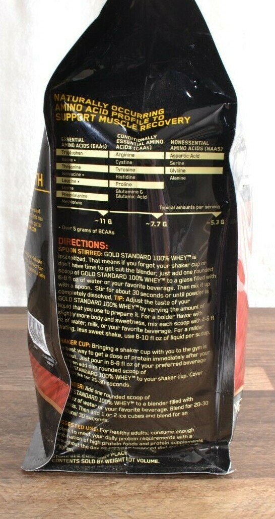 Gold Standard 100 Whey Vanilla Ice Cream Protein Powder Drink Mix 5.47LBS eBay
