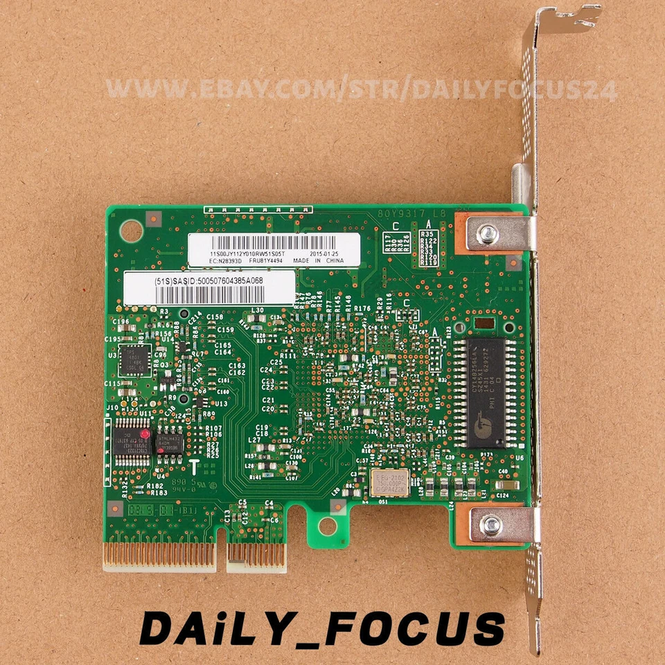 For IBM H1110 SAS / SATA 6Gbps 81Y4494 IT Mode PCIe P20 ZFS FreeNAS unRAID - Image 4 of 4