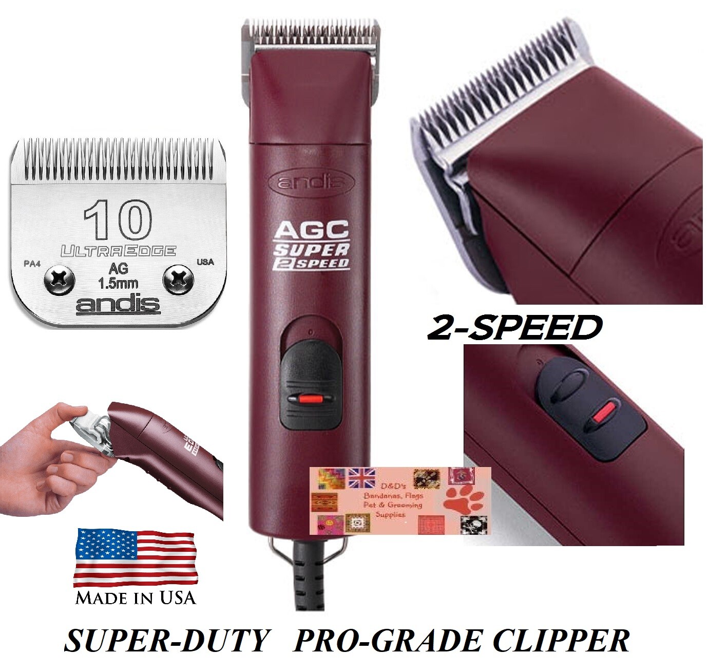 agc 2 speed clipper