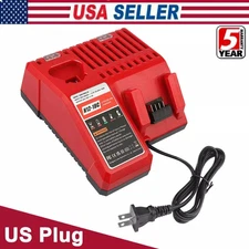 For Milwaukee M12 M18 12V-18V Rapid Charger Lithium Ion Battery 48-59-1812 US