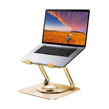 Laptop Stand for Desk, Adjustable Computer Stand with 360  Rotating Base, E