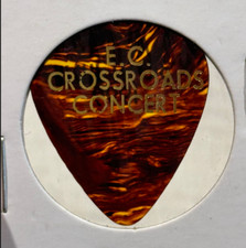 ERIC CLAPTON GUITAR PICK RARE CROSSROADS CONCERT MADISON SQUARE GARDEN 6/30/1999