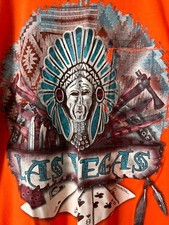 Native American Las Vegas Eagle Bear Wolf T Shirt XL USA Made