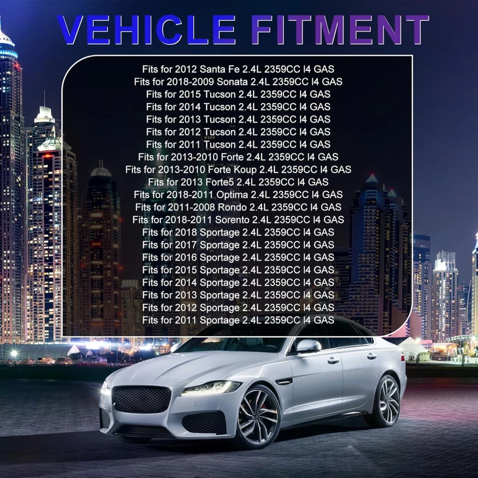 Engine Crankshaft for Hyundai Santa Fe Sonata Kia Optima Sorento Sportage 2.4 Foto 3 de 4