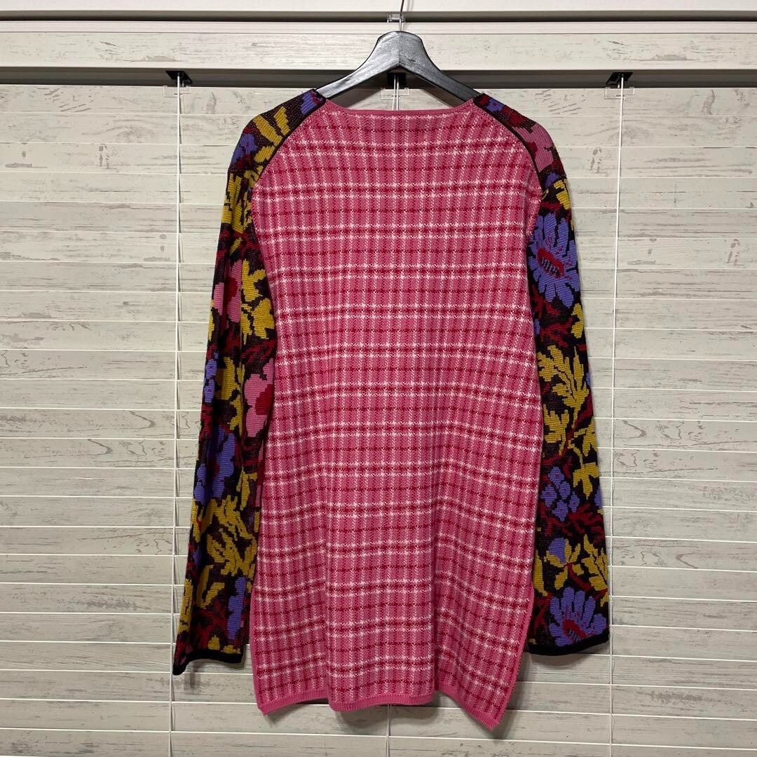 COMME des GARCONS HOMME PLUS Sweater Pink Yellow Color Red Size M Men's Fashion image 2