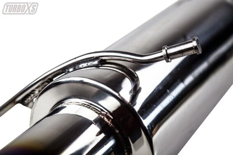 Conjunto de silenciador trasero Turbo XS WS02-RMA-TI para 02-07 WRX-STi con punta de titanio Foto 4 de 4