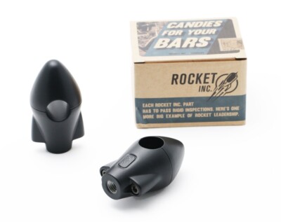 2'' Riser ROCKET INC. Rocket schwarz für 22 mm Lenker, Chopper, Custombike
