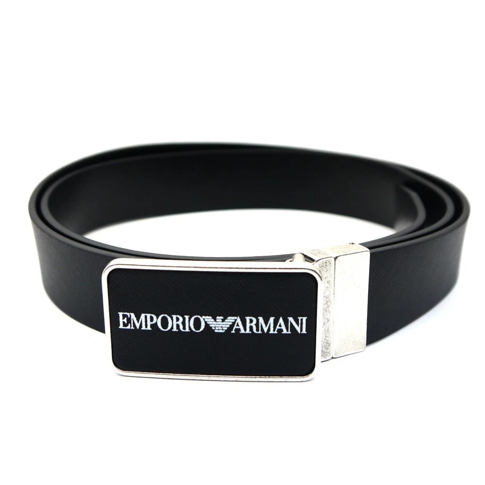Emporio Armani Leather One Size Belts for Men for sale | eBay