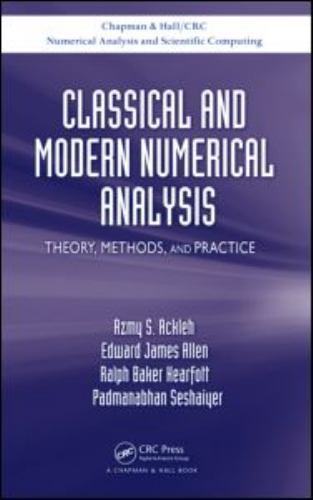 Chapman and Hall/Crc Numerical Analysis and Scientific Computing Ser ...