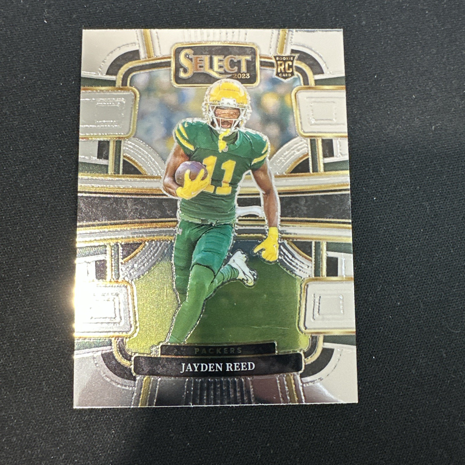 2023 Select Jayden Reed RC Silver Prizm Rookie Concourse #38 small Scatch