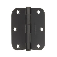 Lot of 3 Gatehouse 3-1/2" (5/8" Radius) Oil-Rubbed Bronze Door Hinges #0206721