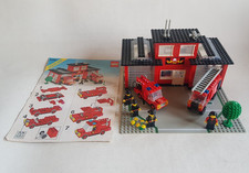 Lego 6382 Stazione dei Pompieri 6382-1 incl istruzioni 100% completo 1981 Town Legoland