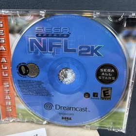 SEGA Dreamcast - NFL 2K [SEGA All Stars] - New/Unsealed - READ