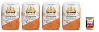 Caputo Farina Integrale, 4X1Kg, Vollkornmehl FüR Pizza Und Teigwaren+Polpa