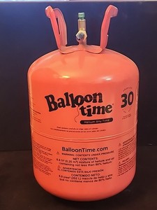 (Empty) Balloon Time Helium Tank with Original Box – 50 Balloon Size
