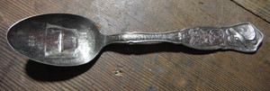 1926 Rodgers PHILADELPHIA Sesqui-Centennial Silverplate Souvenir Spoon 6" - VGC