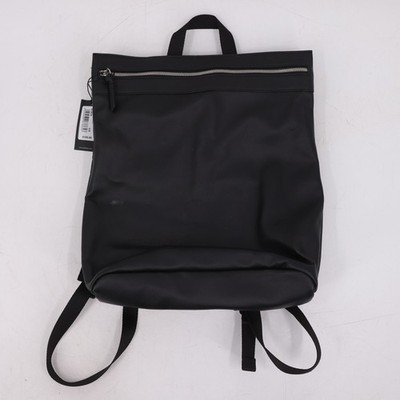 NEW Ted Baker London PHILS Black Recycled PU Backpack Men's Laptop Bag