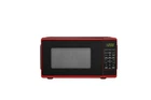 Mainstays 0.7 Cu ft Countertop Microwave Oven, 700 Watts, Red