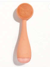 PMD VIBRATING PEACH FACIAL CLEANSING MASSAGER 4 SPEEDS WITH STAND NEW