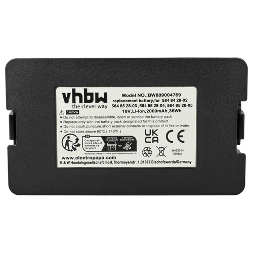 Akku für Gardena SILENO minimo 15202-20 250 2Ah 18V - Bild 3 von 9
