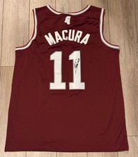 SERGEJ MACURA SIGNED MISSISSIPPI STATE BULLDOGS JERSEY SEC HAIL STATE