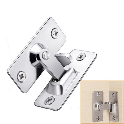 1 St??ck Door Lock Buckle 90 Grad Zimmert??r Schr?nke Buckle Edelstahl Safe DE