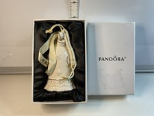 Pandora 2017 Bell Ornament IOB With Pouch