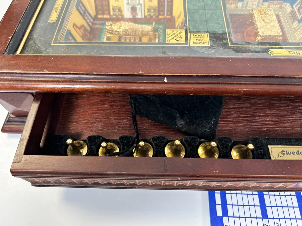 Rare 1991 Franklin Mint Collectors Edition CLUEDO Very Nice Condition - Image 2 of 4