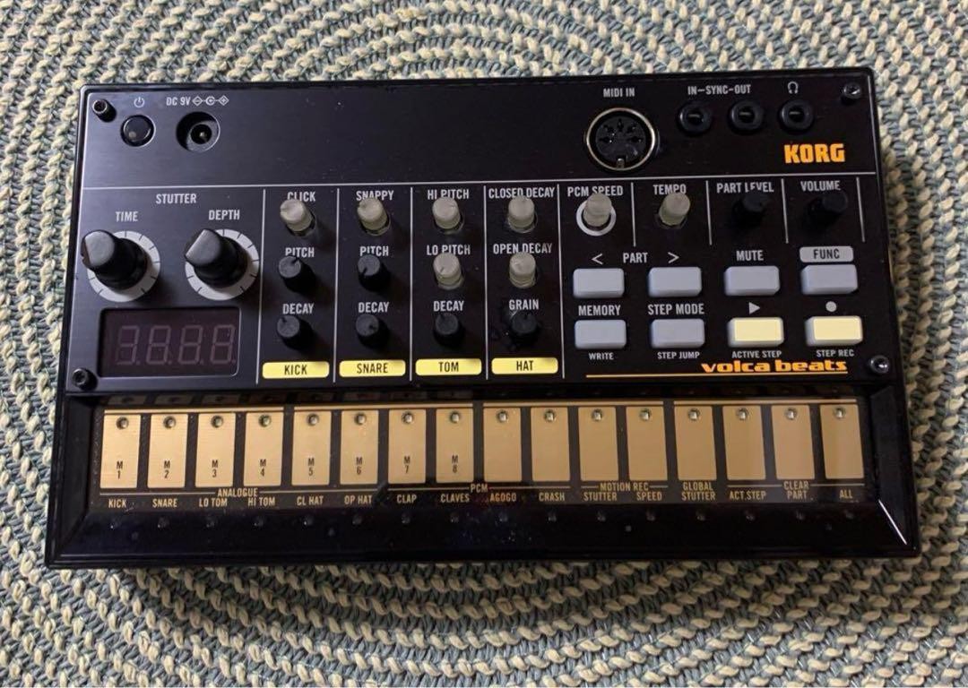Korg Volca Beats Analog Rhythm Drum Machine Good Condition