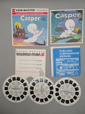 Viewmaster CASPER THE FRIENDLY GHOST Reels 1970s White No Orange Tint