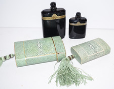 Vtg Caron 10 rue de la Paix Noel Black Baccar...
