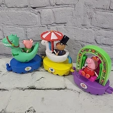 Peppa Pig Magical Parade Floats And Figures Lot Of 3 Georgie Pedro Nick Jr