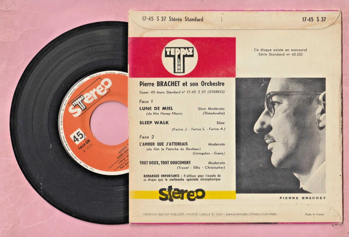 PIERRE BRACHET - TEPPAZ STEREO DANSE N° 1 - 17 45 S 37 - EXCELLENT ETAT