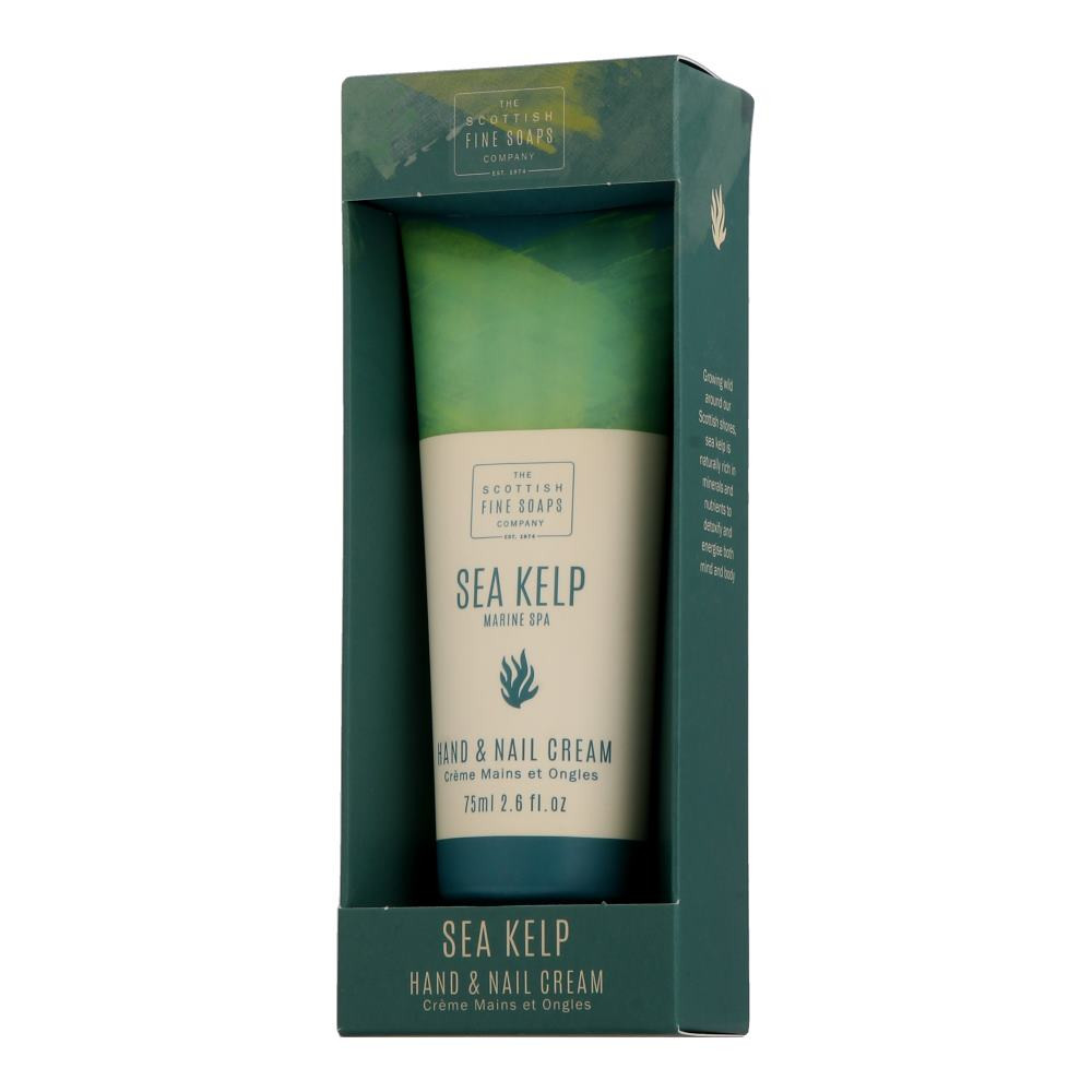 Шотландское тонкое мыло - Морские водоросли-Морской Спа-крем для рук и ногтей, 75 мл