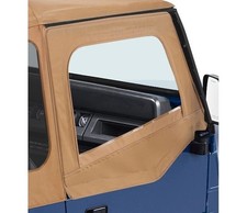 Bestop Replacement Door Skins Pair Spice Tan For 1988-1995 Jeep Wrangler Yj