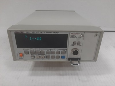 Advantest Optical Multi Power Meter Q8221 + Q82202