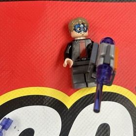 Lego Minifigure REAL MINI FIG MARVEL masked Robber HULK Captain America ^