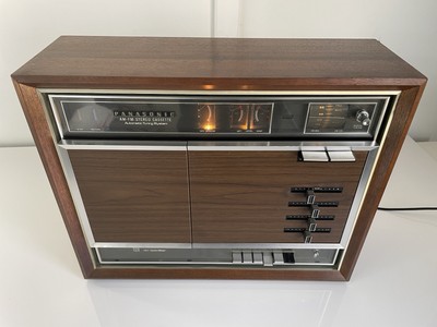 Vintage 1960's PANASONIC JAPAN Model RE-7080 AM-FM Stereo Cassette