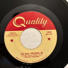 The Four Young Men (Eddie Cochran) -You Been Torturing Me - Canada Quality 45 EX