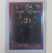 Topps Chrome Xavier Watts Atlanta Falcons #393 Rookie Football Trading Card