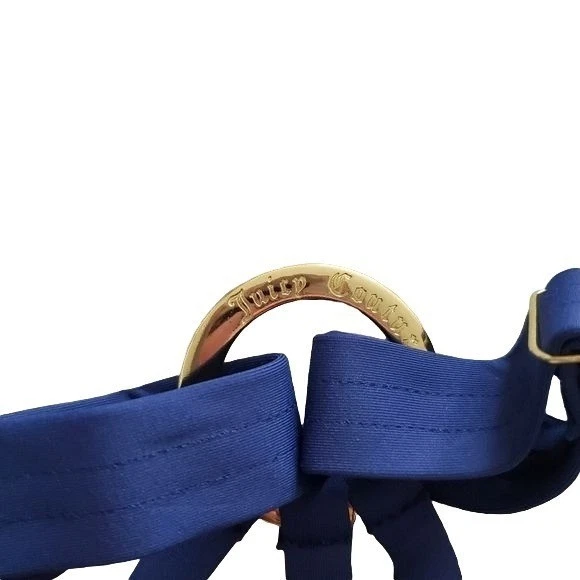 Juicy Couture Conjunto de Natación Couture Riviera Lado Bikini y Halter Sujetador Talla Mediana Foto 3 de 4