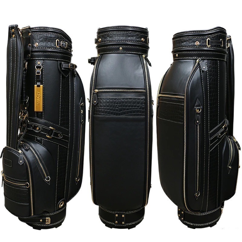HONMA Golf Classic Cart Bag Black 9 x 47